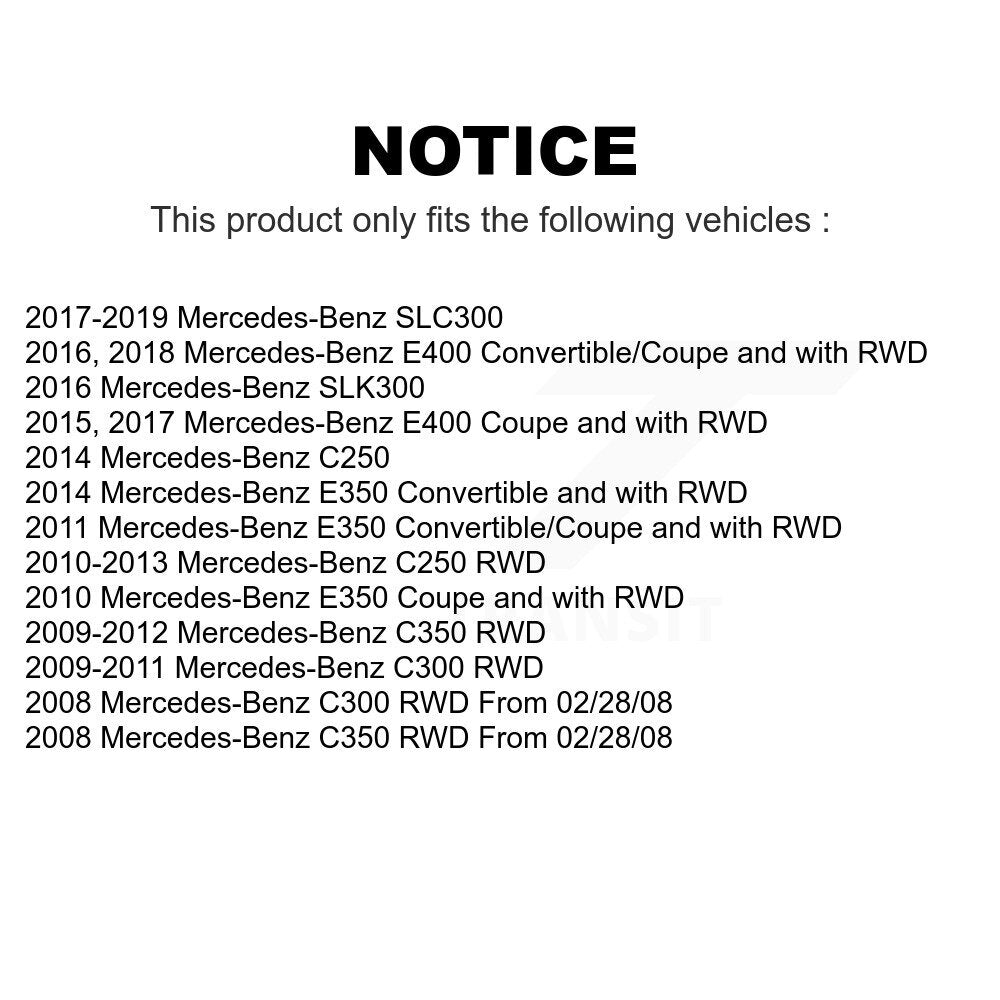 Front Suspension Control Arm And Ball Joint Assembly Kit For Mercedes-Benz E350 C300 C250 E400 C350 SLC300 SLK300 KTR-101561