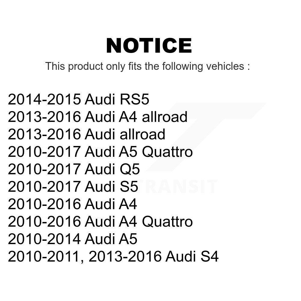 Front Suspension Control Arm And Ball Joint Assembly Kit For Audi Q5 A4 A5 Quattro S5 S4 allroad RS5 KTR-101566