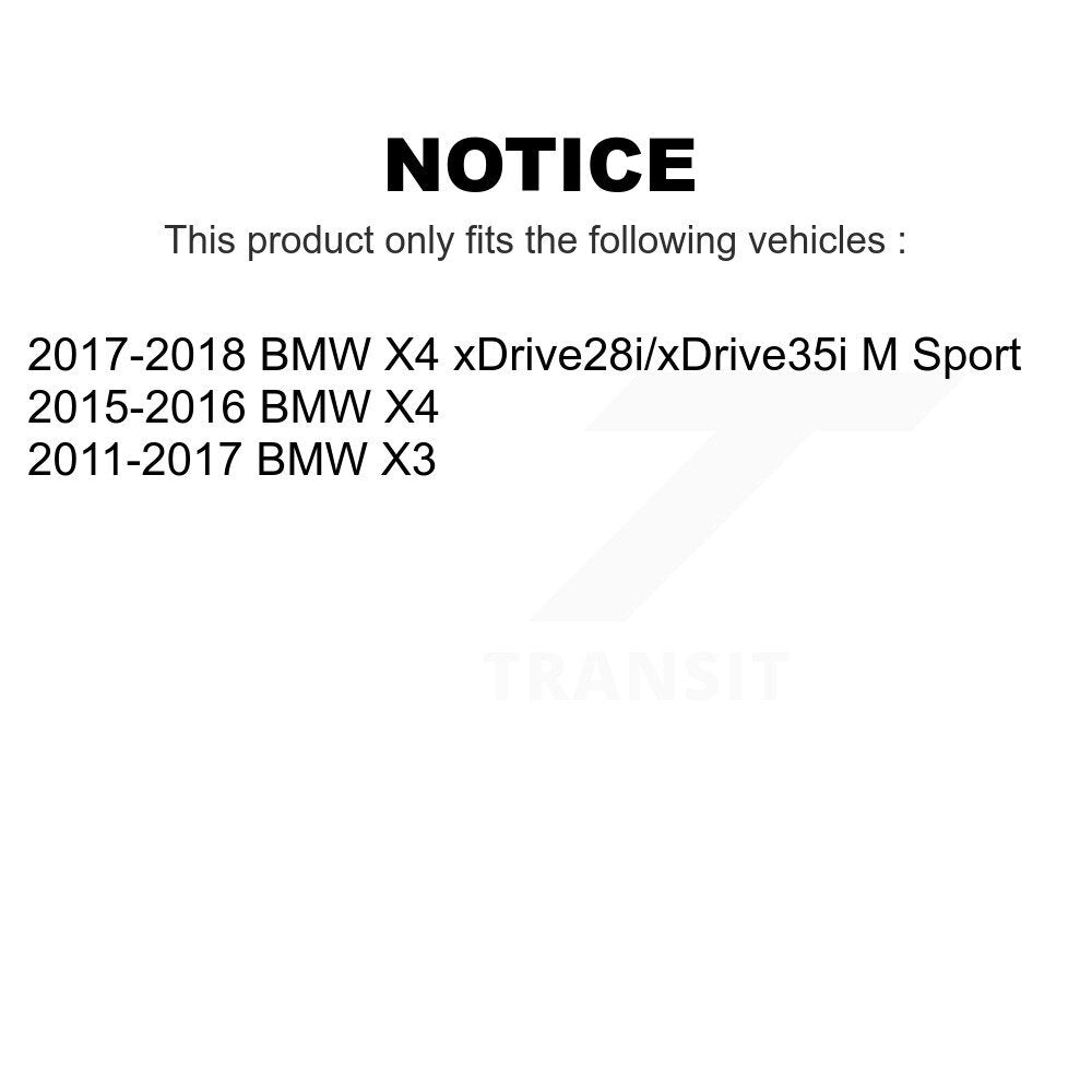 Front Suspension Stabilizer Bar Link Kit For BMW X3 X4 KTR-101658