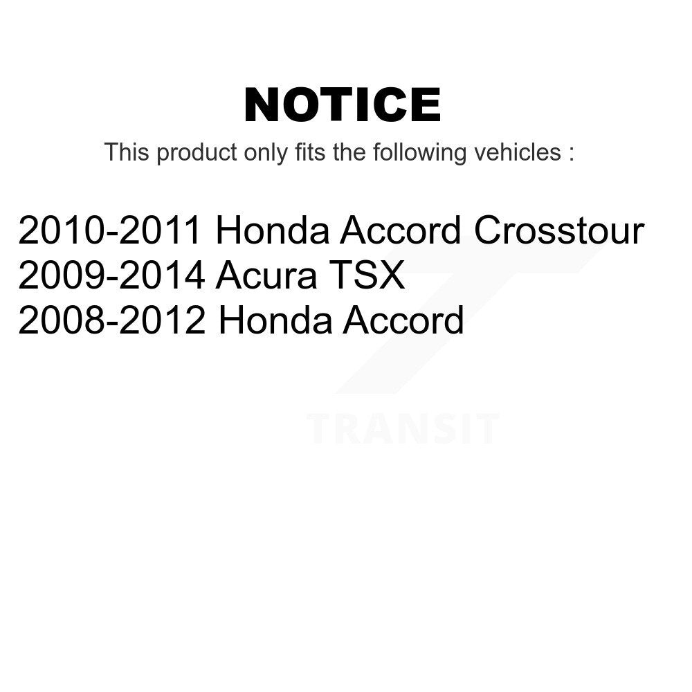 Front Suspension Ball Joints Kit For Honda Accord Acura TSX Crosstour KTR-101778