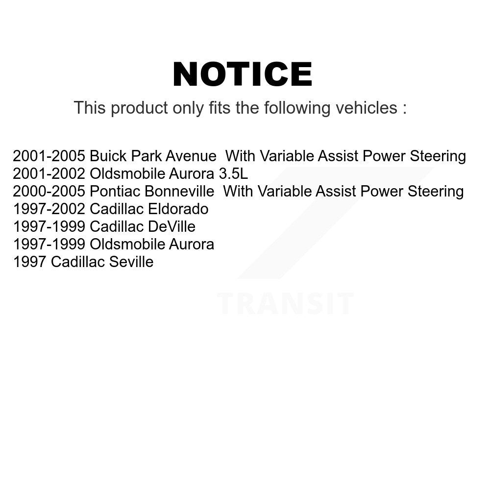 Front Steering Tie Rod End Kit For Cadillac Pontiac Bonneville Buick Park Avenue DeVille Eldorado Oldsmobile Aurora Seville KTR-101862