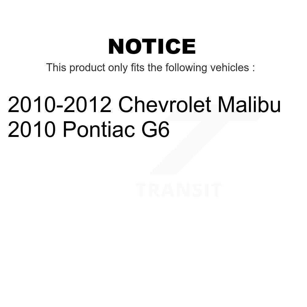 Front Rear Suspension Stabilizer Bar Link Kit For Chevrolet Malibu Pontiac G6 KTR-102072