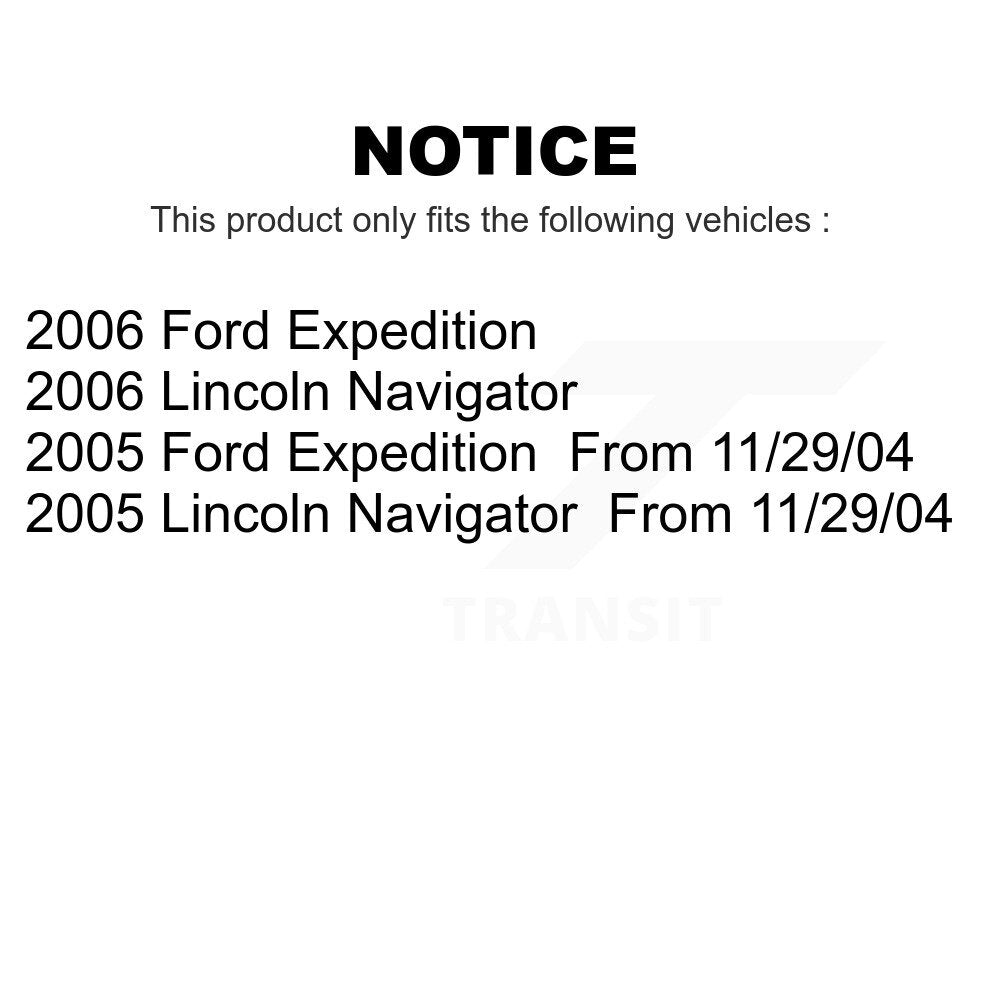 Front Rear Suspension Stabilizer Bar Link Kit For Ford Expedition Lincoln Navigator KTR-102099