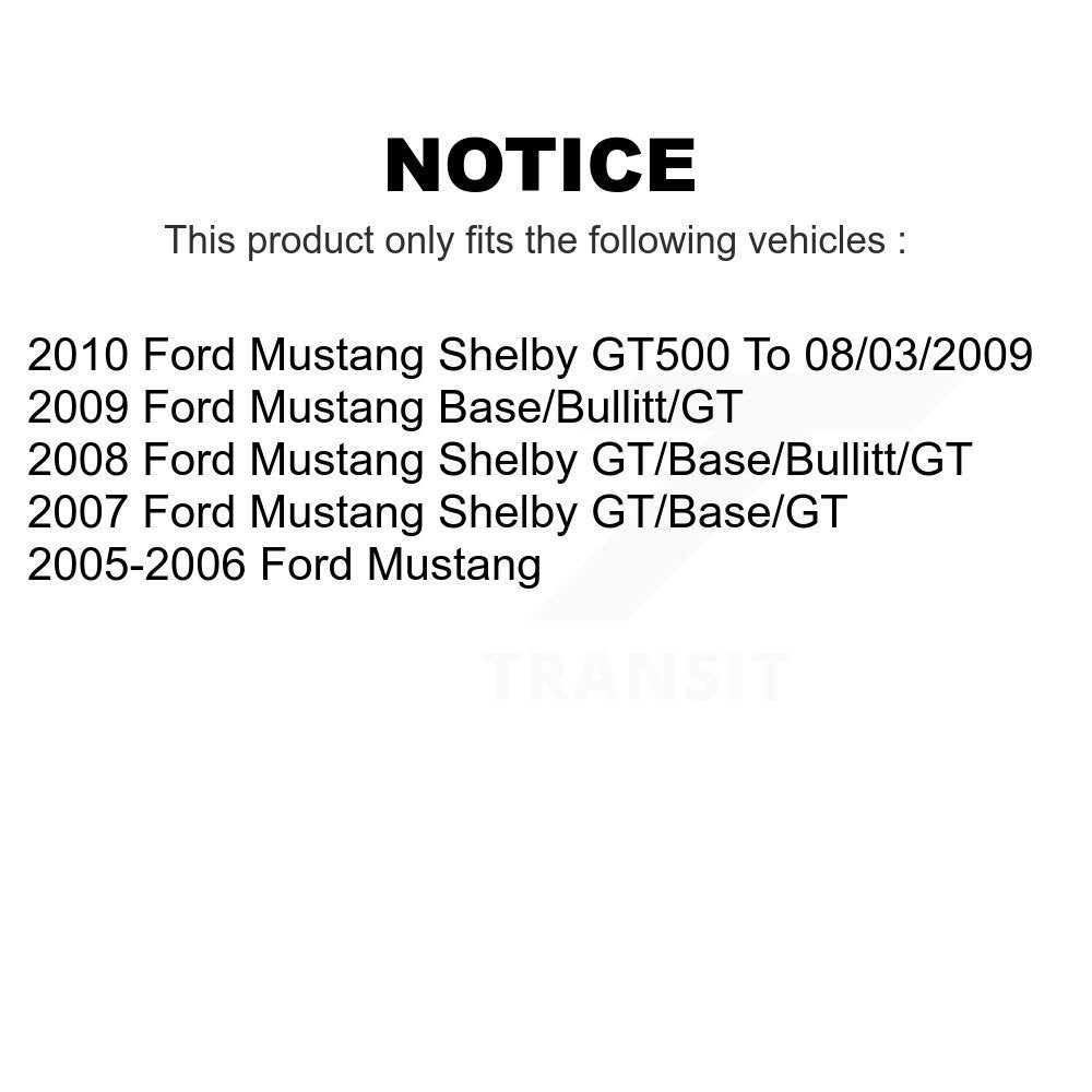 Front Suspension Ball Joint And Tie Rod End Kit For Ford Mustang KTR-102297