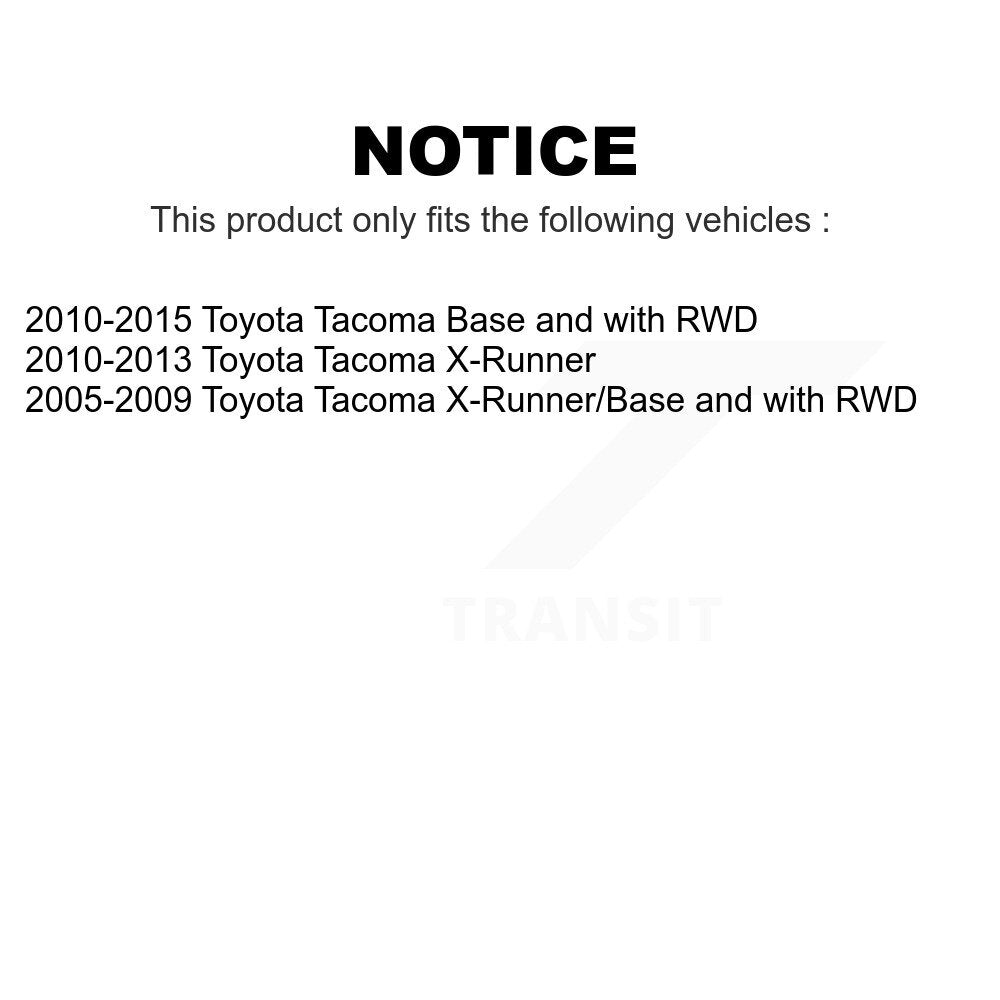 Front Suspension Ball Joint And Tie Rod End Kit For Toyota Tacoma KTR-102402