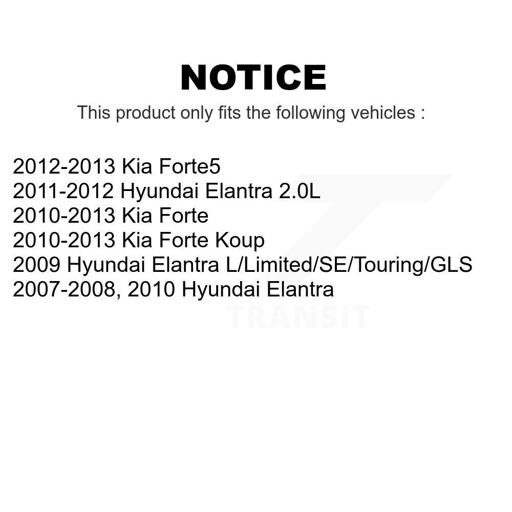 Front Suspension Ball Joint And Tie Rod End Kit For Hyundai Elantra Kia Forte Koup Forte5 KTR-102452