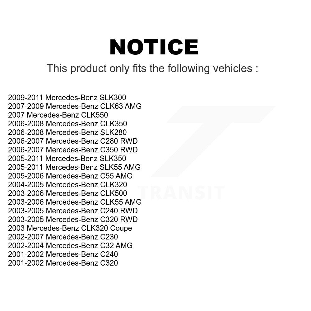 Front Suspension Control Arm Assembly And Tie Rod End Kit For Mercedes-Benz C230 C240 C320 CLK350 C280 CLK320 CLK500 SLK350 SLK280 SLK300 C350 SLK55 AMG CLK550 CLK55 C32 C55 CLK63 KTR-102609