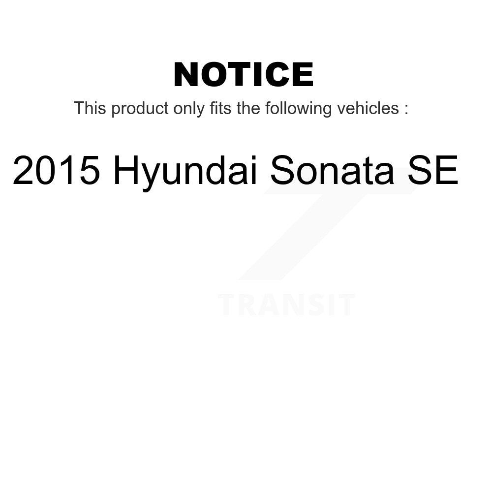 Front Suspension Control Arm And Ball Joint Assembly Stabilizer Bar Link Kit For 2015 Hyundai Sonata SE KTR-103069