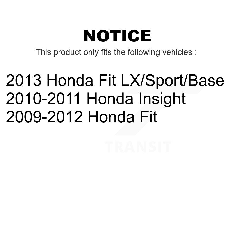 Front Suspension Control Arm And Ball Joint Assembly Stabilizer Bar Link Kit For Honda Fit Insight KTR-103079
