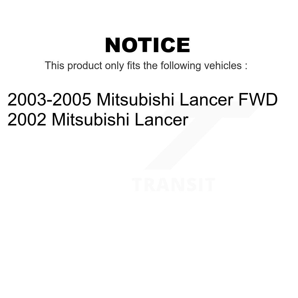 Front Rear Suspension Stabilizer Bar Link Kit For Mitsubishi Lancer KTR-103299