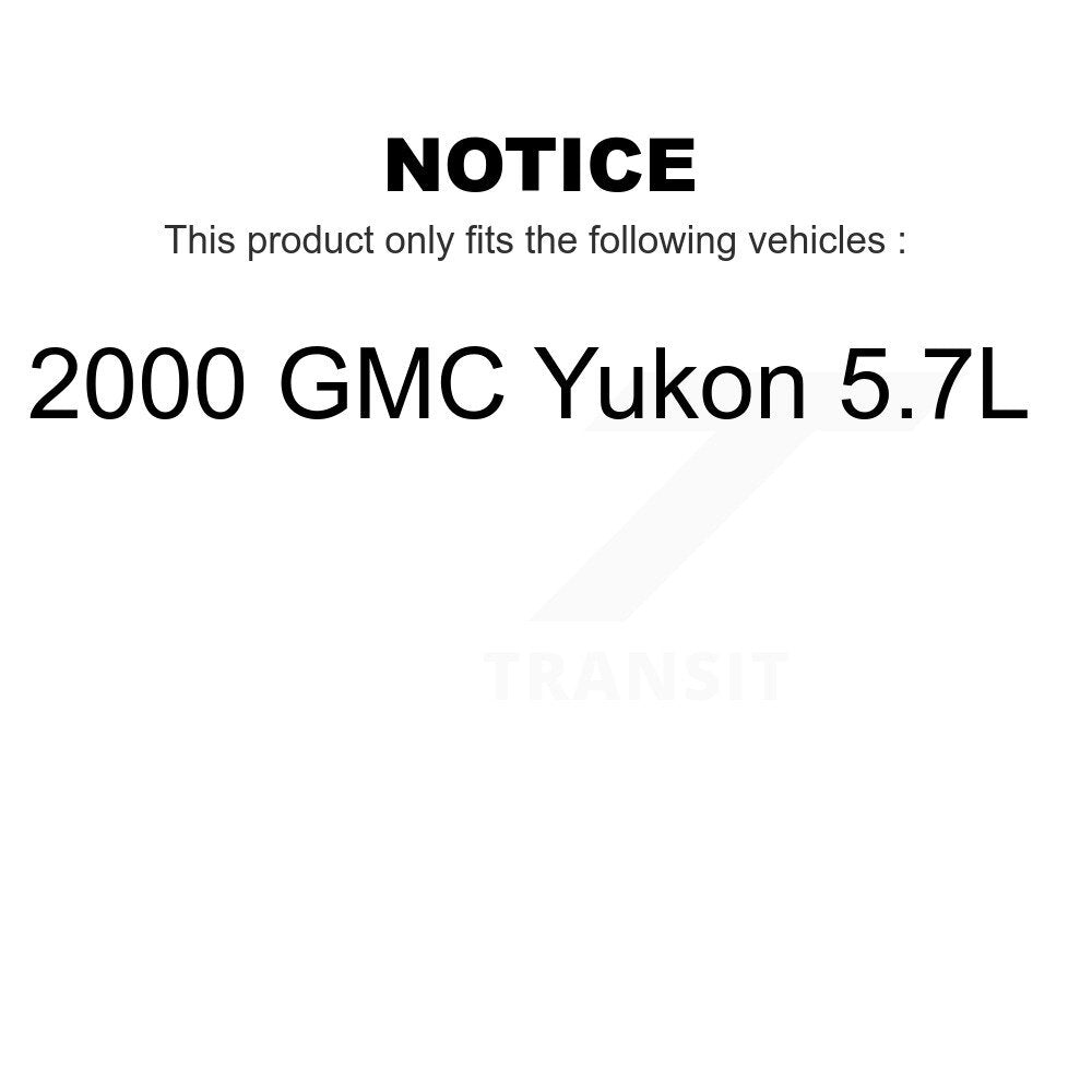 Front Suspension Control Arms And Lower Ball Joints Kit For 2000 GMC Yukon 5.7L KTR-103348