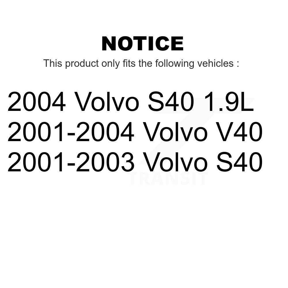 Front Steering Tie Rod End Kit For Volvo S40 V40 KTR-103823