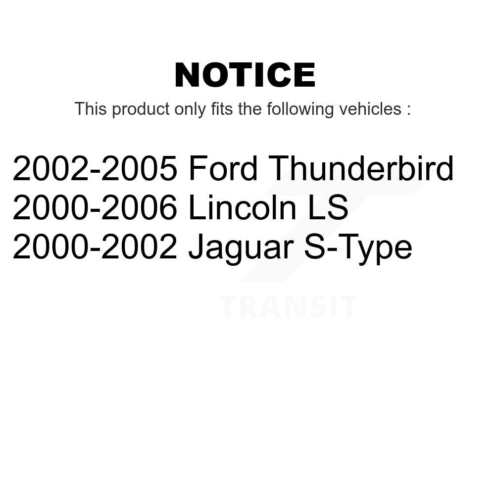 Front Steering Tie Rod End Kit For Lincoln LS Ford Thunderbird Jaguar S-Type KTR-103831