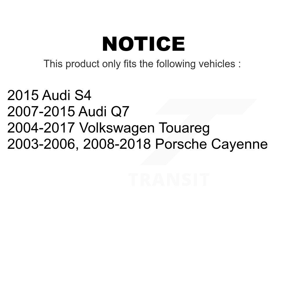 Front Steering Tie Rod End Kit For Porsche Cayenne Audi Q7 Volkswagen Touareg S4 KTR-103850