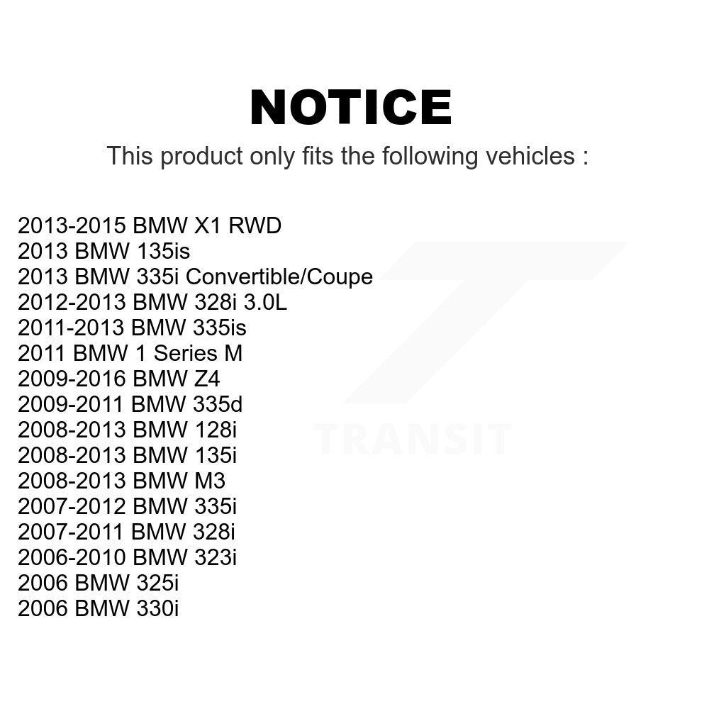 Front Steering Tie Rod End Kit For BMW 328i 335i X1 325i 128i 330i M3 Z4 135i 335d 335is 135is 1 Series M 323i KTR-103851