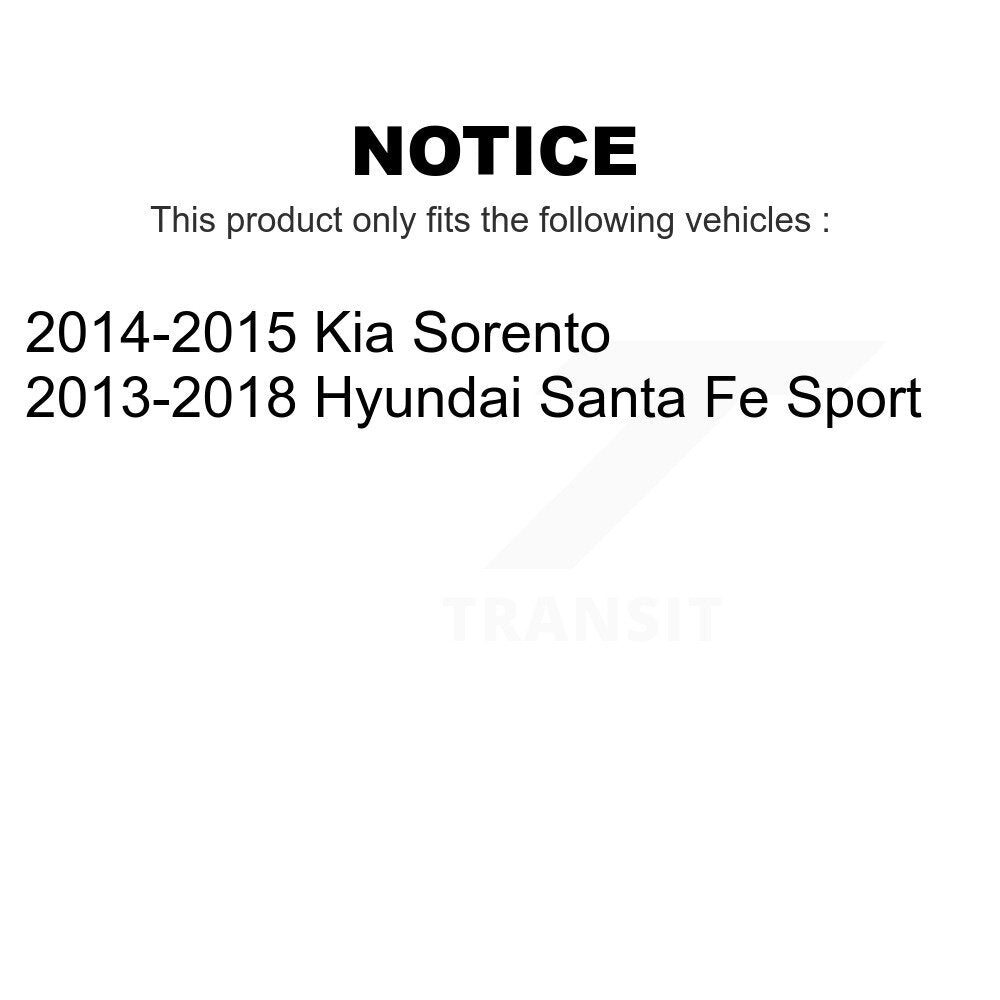 Front Steering Tie Rod End Kit For Hyundai Santa Fe Sport Kia Sorento KTR-103898
