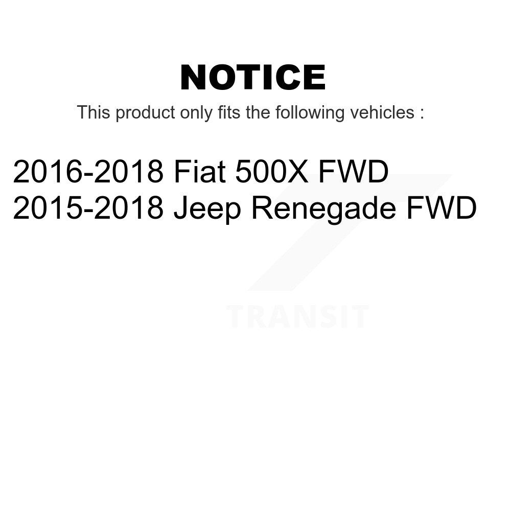 Front Rear Suspension Stabilizer Bar Link Kit For Jeep Renegade Fiat 500X FWD KTR-103926