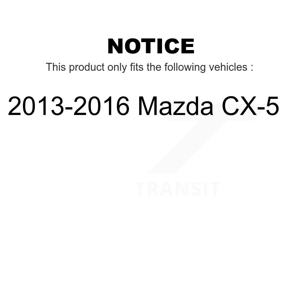 Front Suspension Ball Joint And Tie Rod End Kit For 2013-2016 Mazda CX-5 KTR-104100