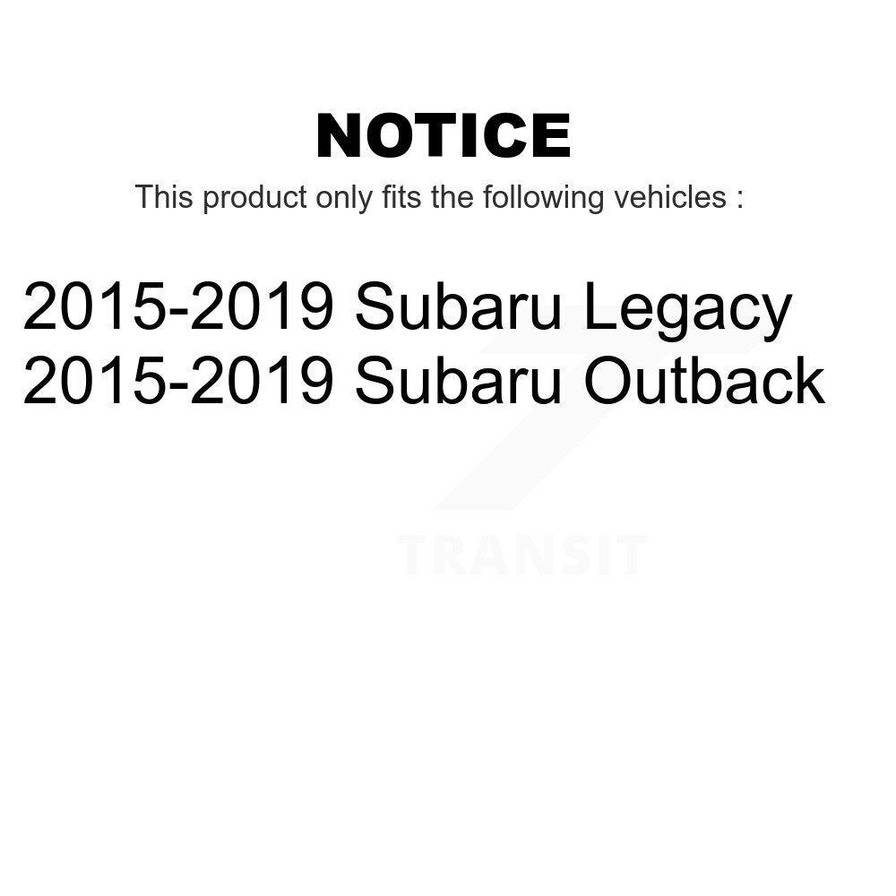 Front Suspension Stabilizer Bar Link Kit For 2015-2019 Subaru Outback Legacy KTR-104155