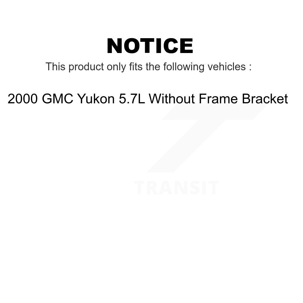 Front Control Arms Assembly And Lower Ball Joints Tie Rods Link Sway Bar Suspension Kit (13Pc) For 2000 GMC Yukon 5.7L Without Frame Bracket KTR-104175