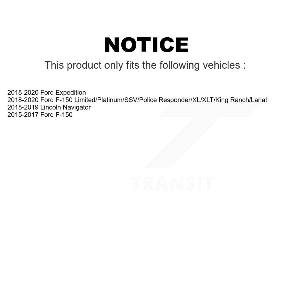 Front Suspension Ball Joint And Tie Rod End Kit For Ford F-150 Expedition Lincoln Navigator KTR-104231