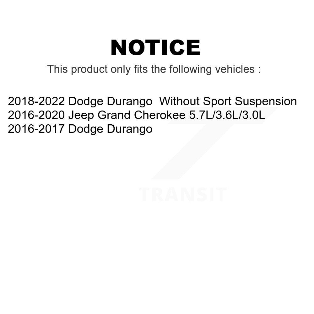 Front Suspension Stabilizer Bar Link Pair For Jeep Grand Cherokee Dodge Durango KTR-104247
