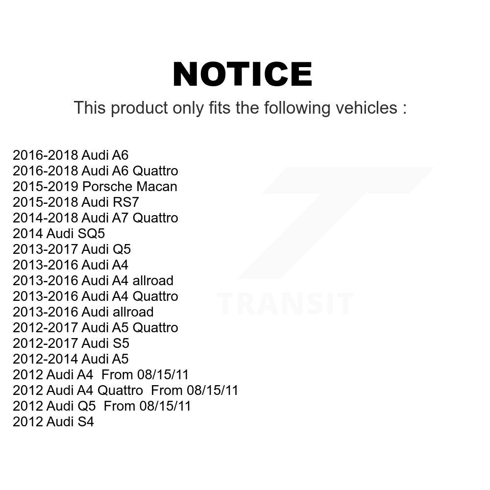 Front Suspension Control Arm And Tie Rod End Kit For Audi Q5 A4 Porsche Macan A6 Quattro A5 A7 S5 allroad S4 SQ5 RS7 KTR-104333