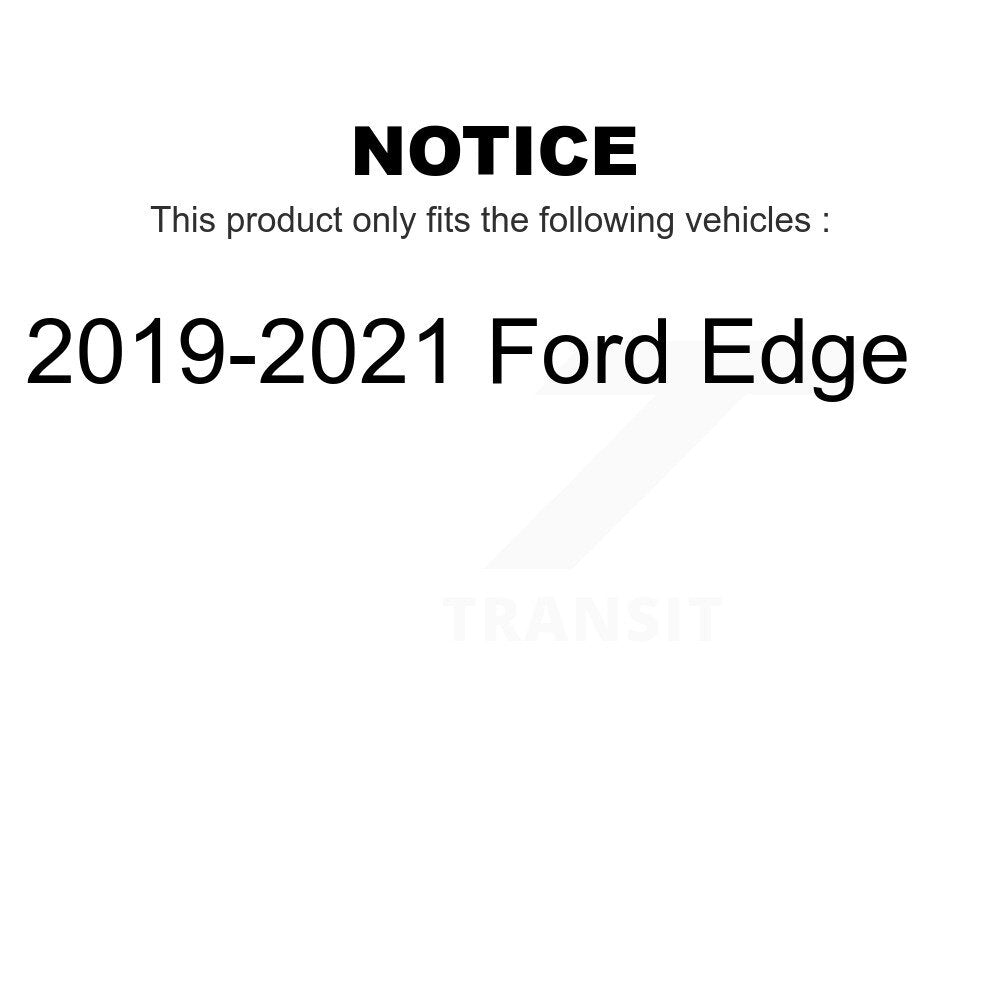 Front Suspension Control Arm Assembly And Tie Rod End Kit For 2019-2021 Ford Edge KTR-104340