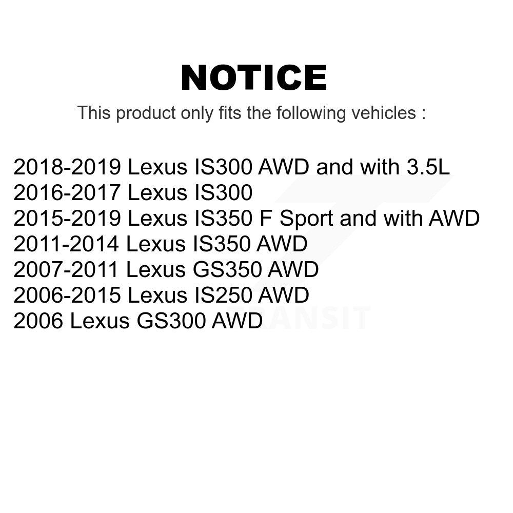 Front Suspension Ball Joints Kit For Lexus IS250 IS300 GS350 IS350 GS300 KTR-104384