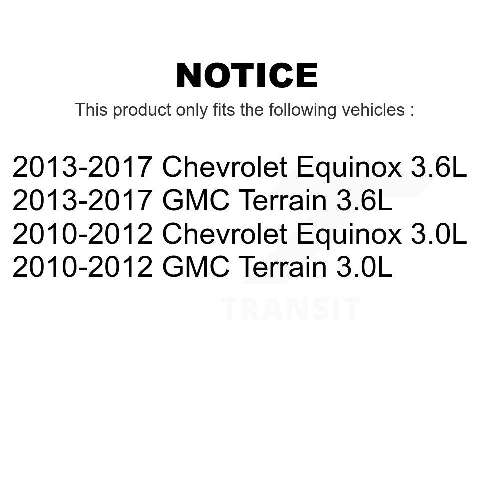 Front Suspension Control Arm And Ball Joint Assembly Steering Tie Rod End Stabilizer Bar Link Kit (8Pc) For Chevrolet Equinox GMC Terrain KTR-104478