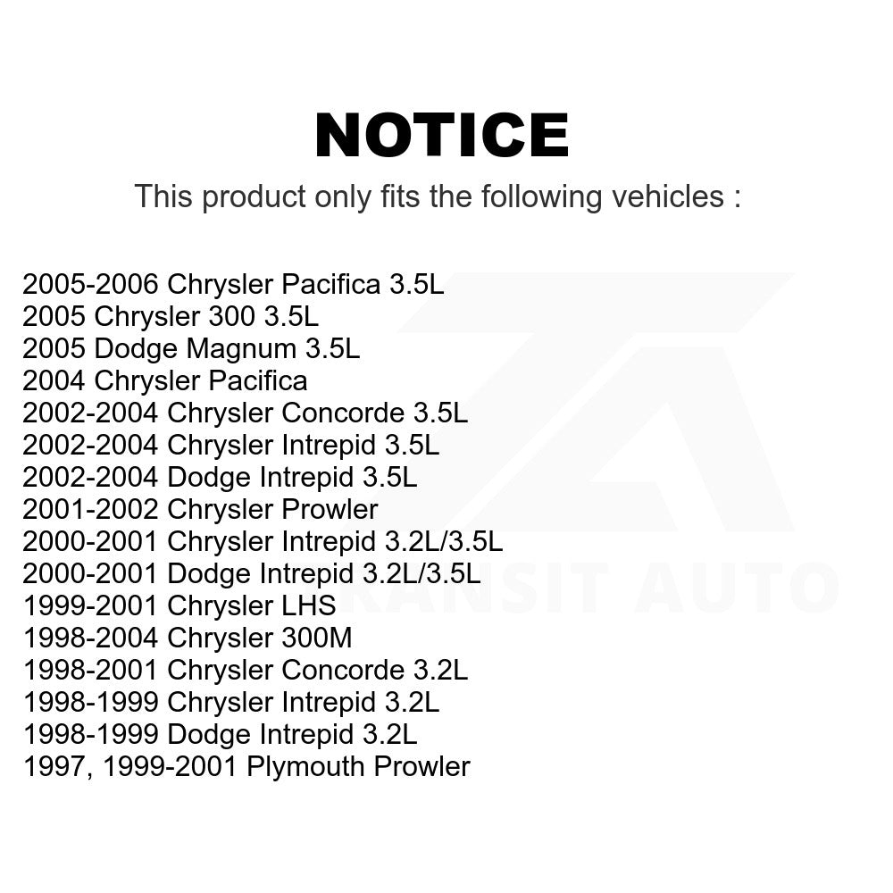 Ignition Coil MPS-MF269 For Chrysler Pacifica Dodge 300 Intrepid 300M Magnum Concorde LHS Prowler Plymouth
