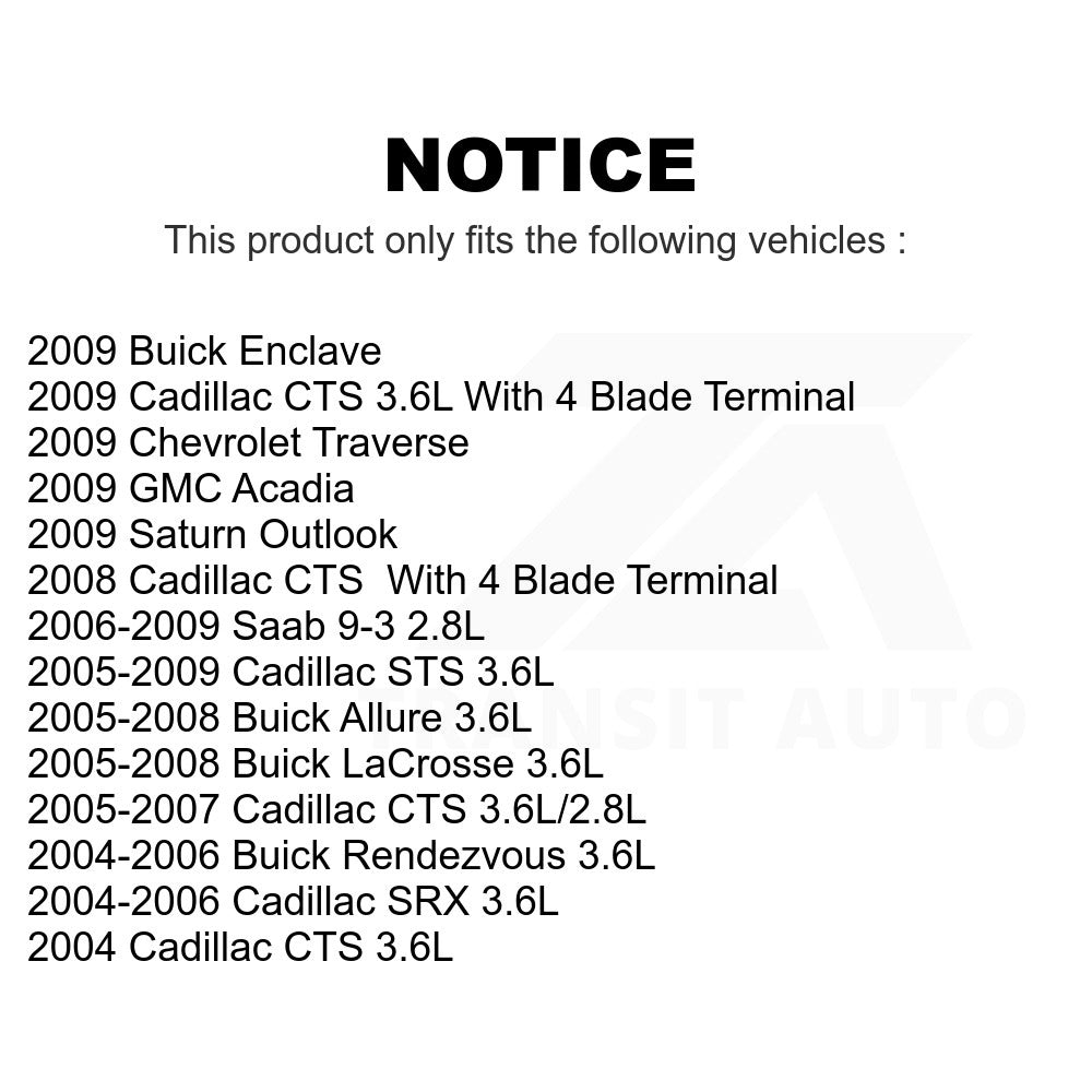 Ignition Coil MPS-MF375 For Cadillac Buick CTS LaCrosse Rendezvous STS Chevrolet Traverse Saab 9-3 SRX GMC Acadia Enclave Saturn Outlook Allure