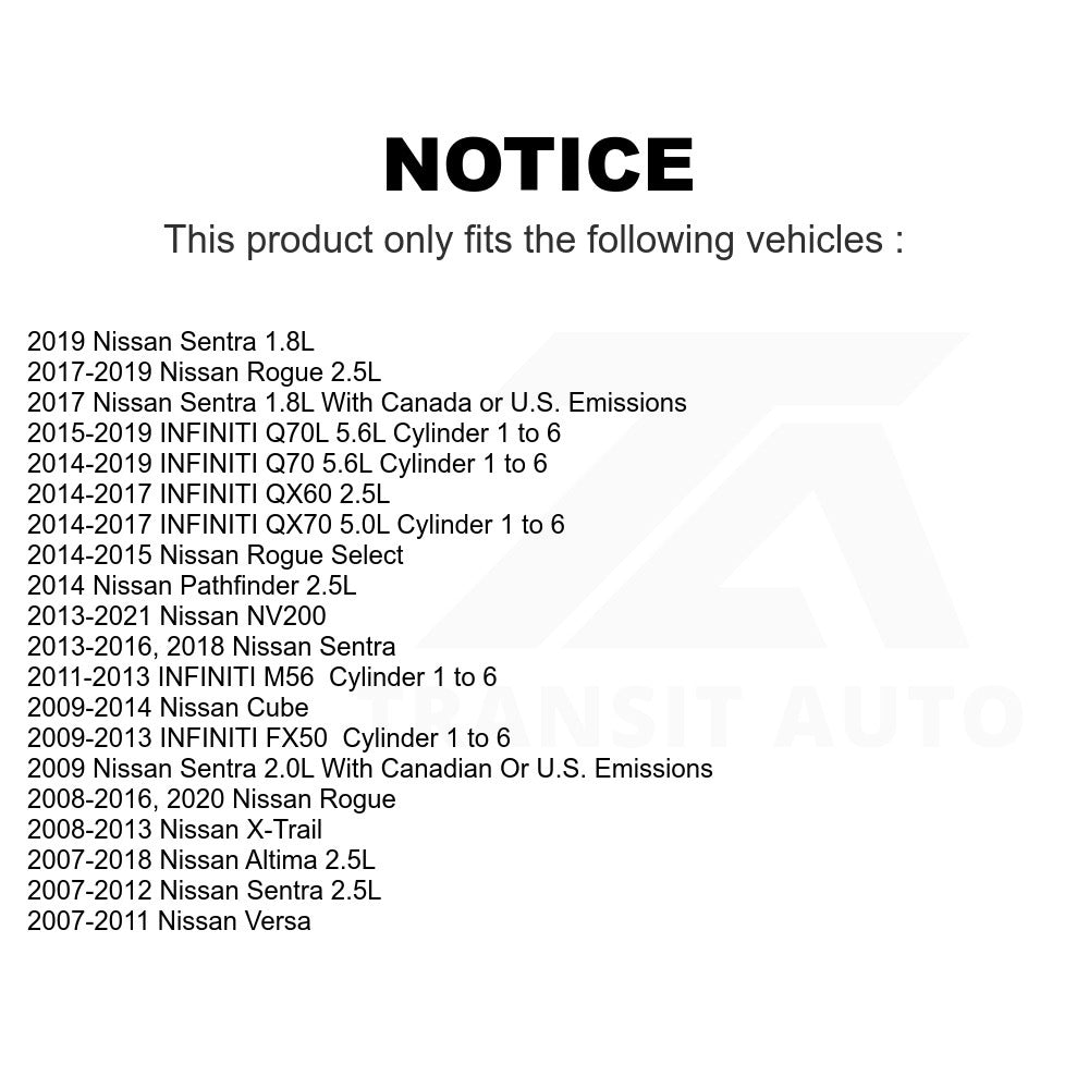 Ignition Coil MPS-MF549 For Nissan Altima Rogue Sentra Versa INFINITI QX60 Select NV200 Pathfinder Cube QX70 Q70 Q70L M56 FX50 X-Trail