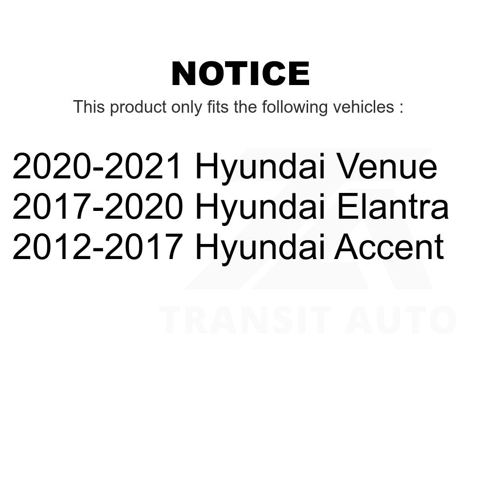 Rear Drum Brake Shoe NB-1021B For Hyundai Elantra Accent Venue