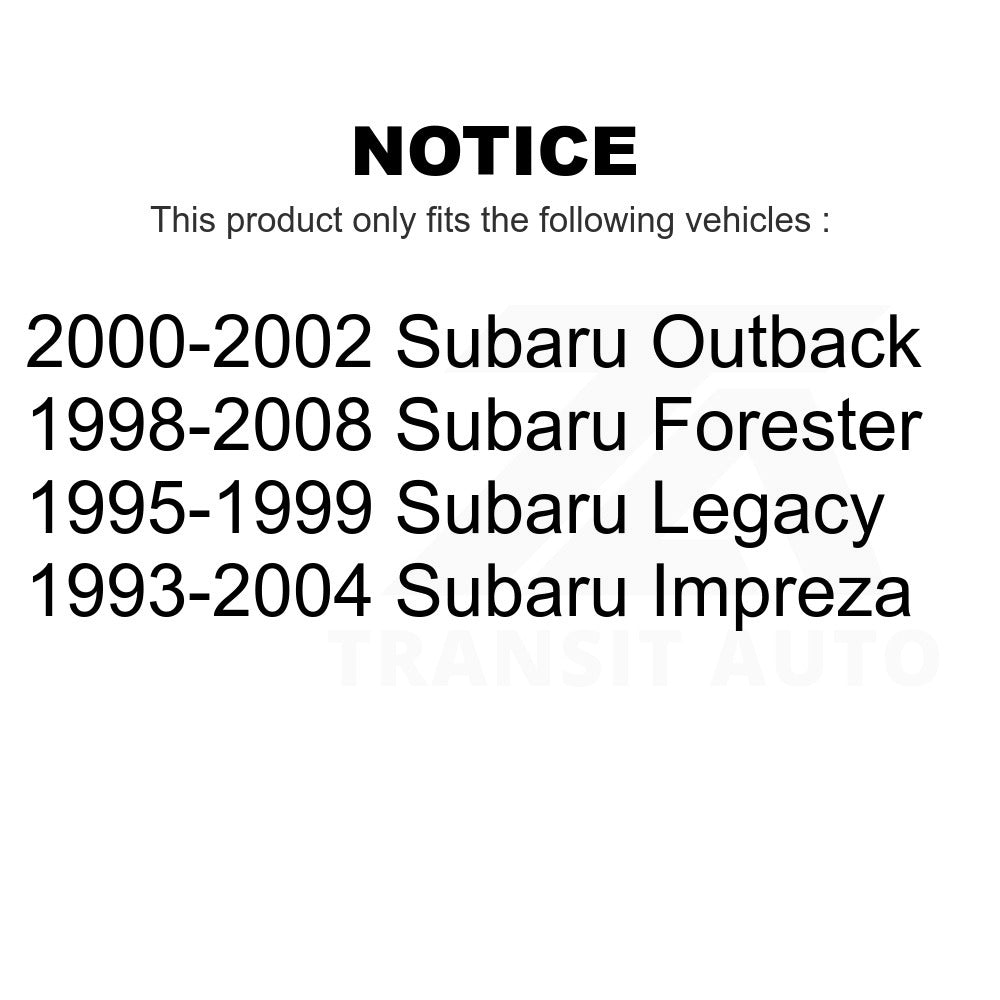 Rear Drum Brake Shoe NB-676B For Subaru Forester Outback Impreza Legacy