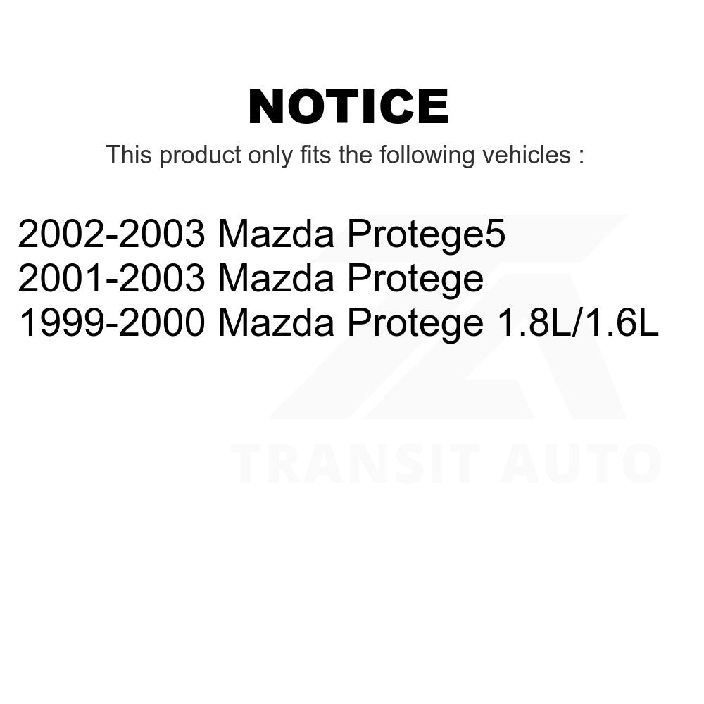 Rear Drum Brake Shoe NB-739B For Mazda Protege Protege5