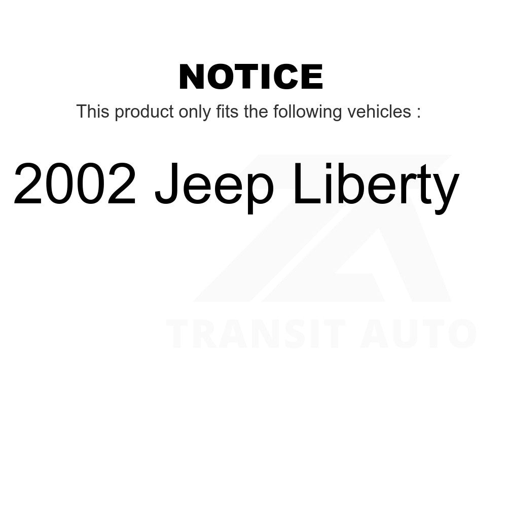 Rear Drum Brake Shoe NB-774B For 2002 Jeep Liberty