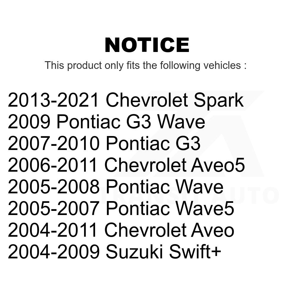 Rear Drum Brake Shoe NB-814B For Chevrolet Aveo Spark Aveo5 Pontiac G3 Suzuki Wave Wave5 Swift+