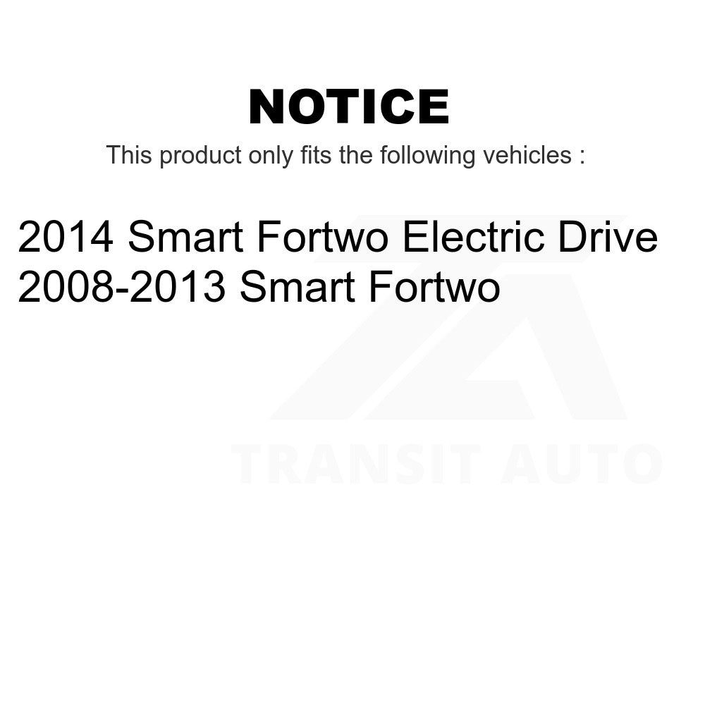 Rear Drum Brake Shoe NB-956B For Smart Fortwo