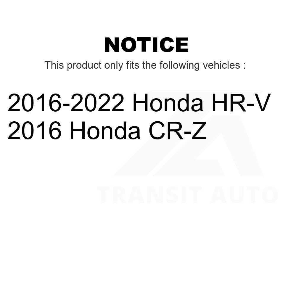 Rear Semi-Metallic Disc Brake Pads PPF-D1841 For Honda HR-V CR-Z