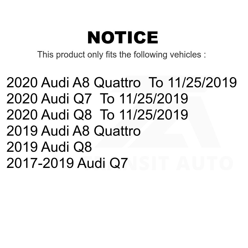 Rear Semi-Metallic Disc Brake Pads PPF-D1895 For Audi Q7 Q8 A8 Quattro