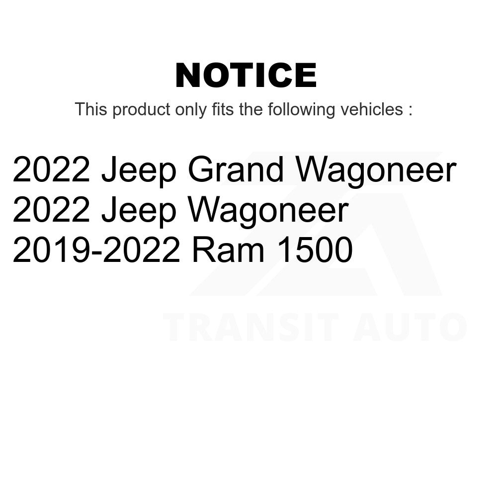 Semi-Metallic Disc Brake Pads PPF-D2169 For Ram 1500 Jeep Wagoneer Grand