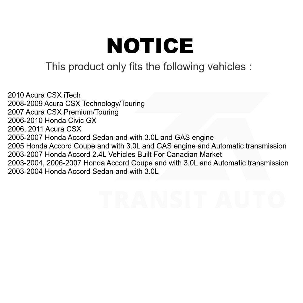 Front Semi-Metallic Disc Brake Pads PPF-D959 For Honda Accord Civic Acura CSX