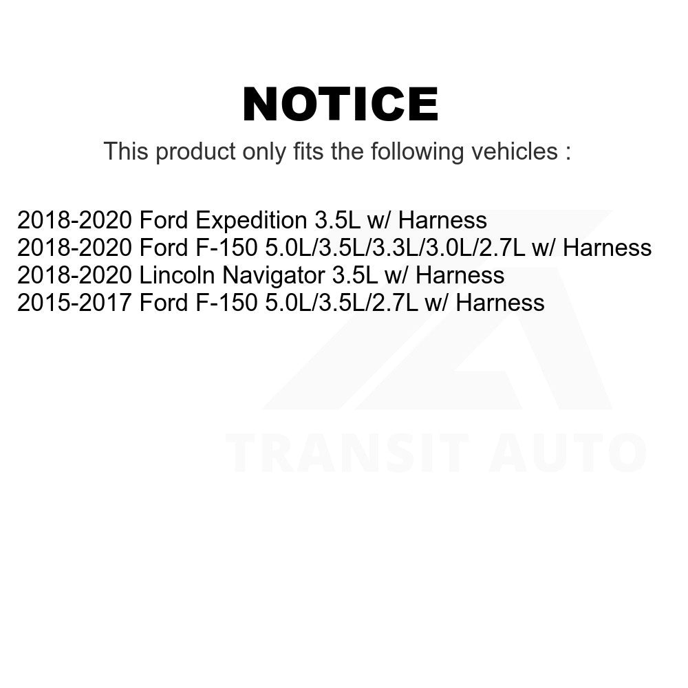 Mpulse Front ABS Wheel Speed Sensor SEN-2ABS3178 For Ford F-150 Expedition Lincoln Navigator w/ Harness