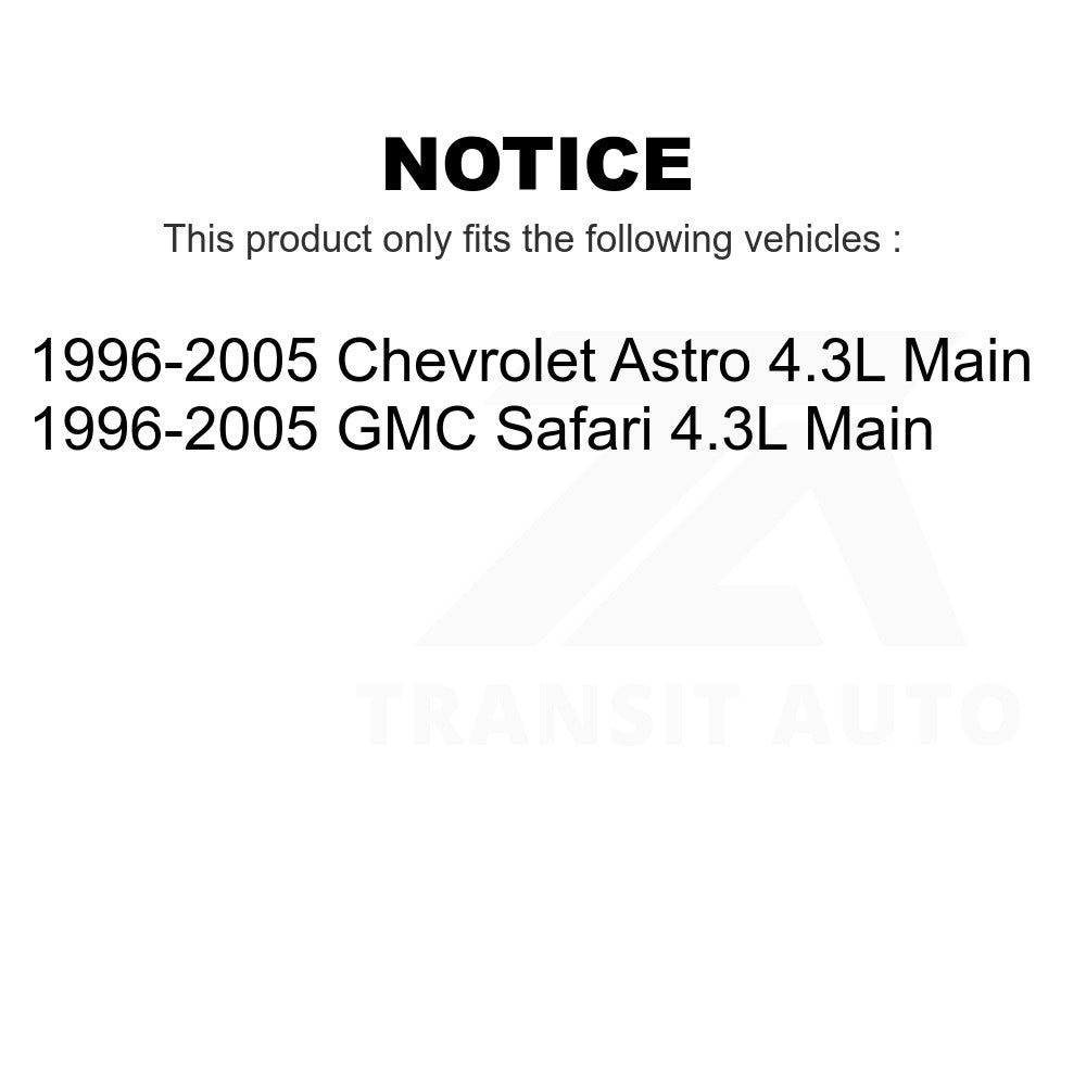 Mpulse Front HVAC Blower Motor Resistor SEN-2BMR0039 For 1996-2005 Chevrolet Astro GMC Safari Main 4.3L