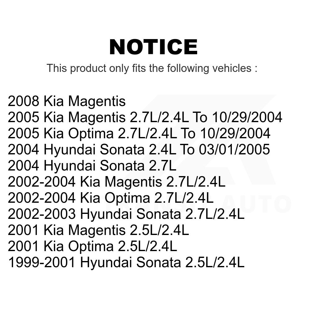 Mpulse HVAC Blower Motor Resistor SEN-2BMR0041 For Hyundai Sonata Kia Optima Magentis