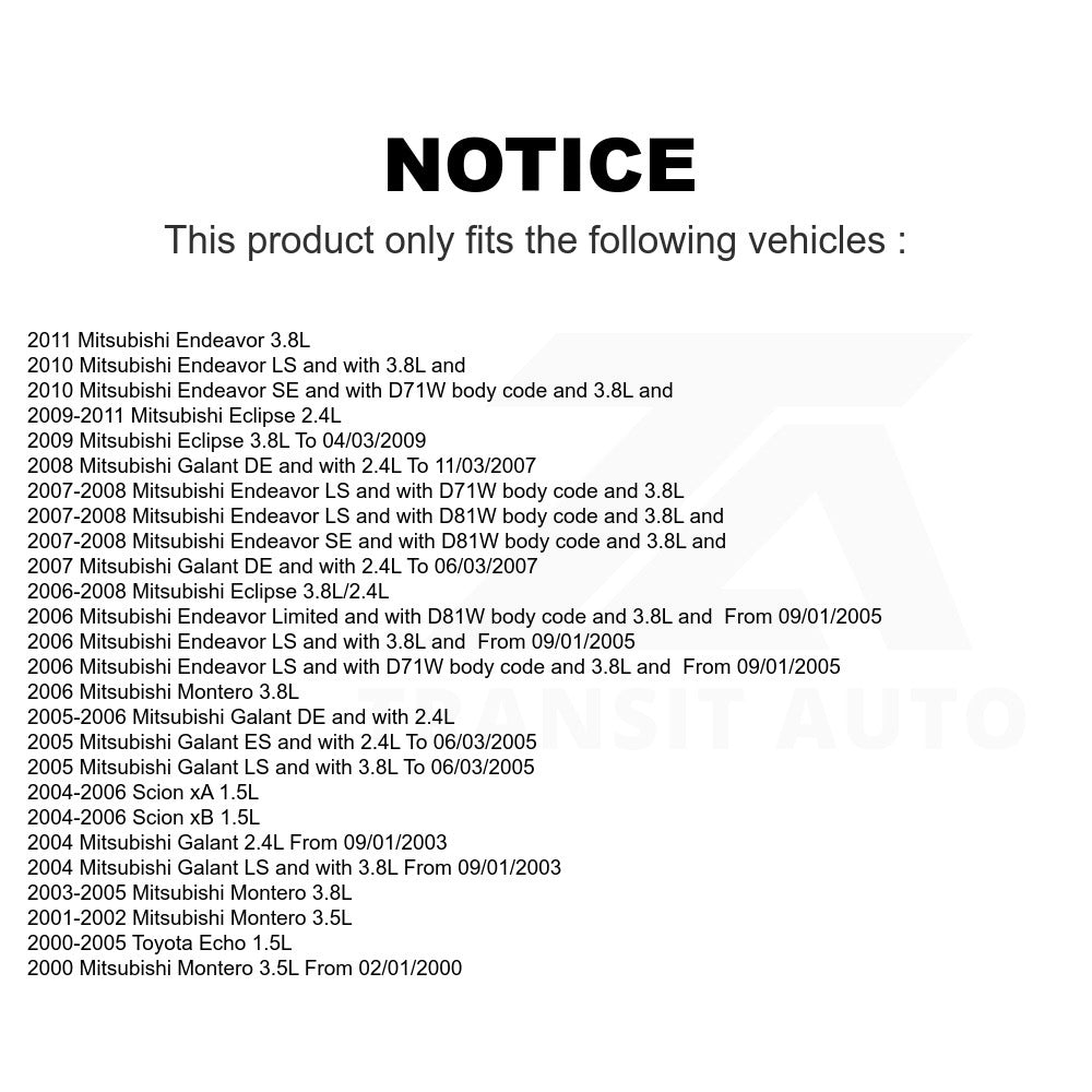 Mpulse HVAC Blower Motor Resistor SEN-2BMR0043 For Mitsubishi Scion xB Eclipse Galant Toyota Echo xA Endeavor Montero