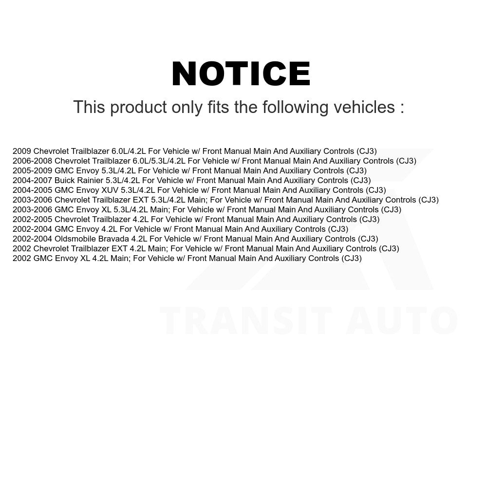 Mpulse HVAC Blower Motor Resistor SEN-2BMR0097 For Chevrolet Trailblazer GMC Envoy EXT XL Buick Rainier Oldsmobile Bravada XUV