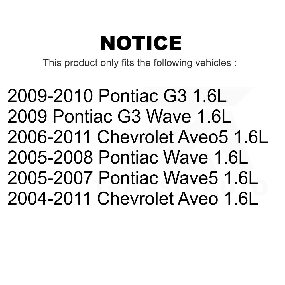 Mpulse HVAC Blower Motor Resistor SEN-2BMR0160 For Chevrolet Aveo Aveo5 Pontiac G3 Wave Wave5 1.6L