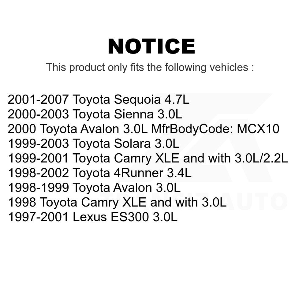 Mpulse HVAC Blower Motor Control Module SEN-2BMR0519 For Toyota Camry 4Runner Sequoia Sienna Avalon Lexus ES300 Solara